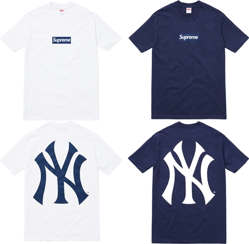 大放出セール Supreme 15SS New York Yankees Box Logo Tee Mサイズ ...