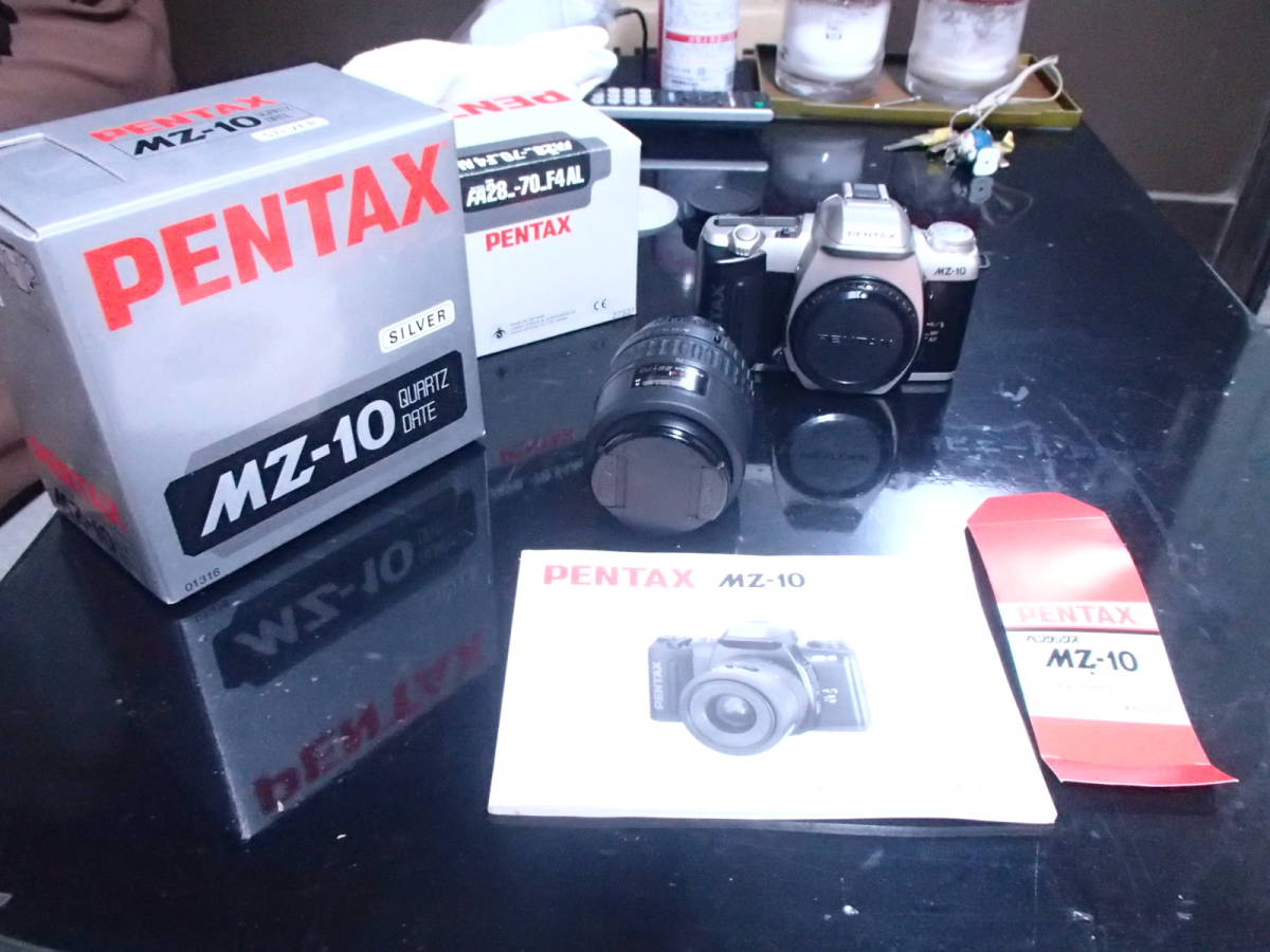 【正規取扱店】 PENTAX ペンタックス　MZ10＋FA28-70レンズ　使用期間の少ない極上中古 ペンタックス