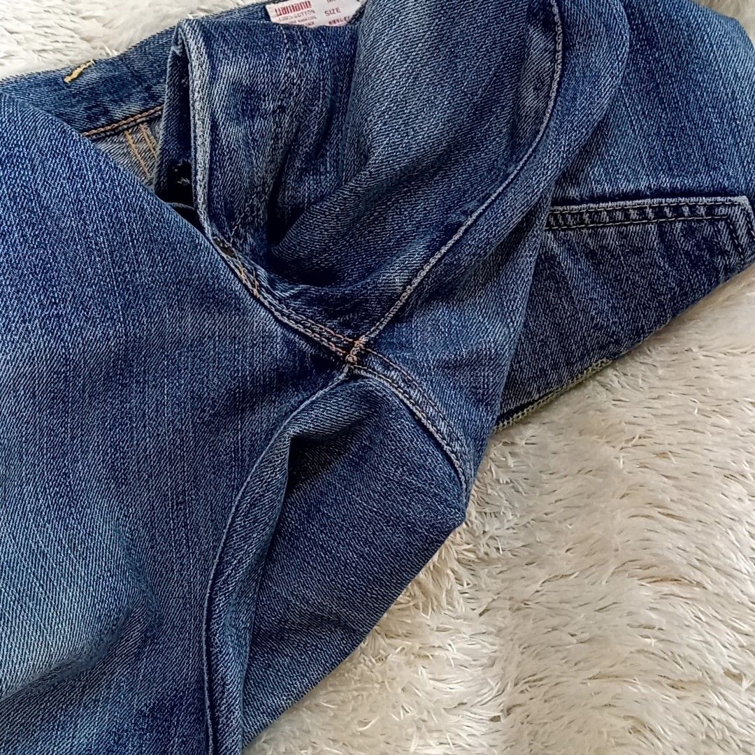 EVISU エヴィス 刺繍 カモメ グリーン W30 2001 日本製 No 2赤耳 EVISU エヴィス 刺繍 カモメ グリーン W30 2001 日本製 No 2赤耳