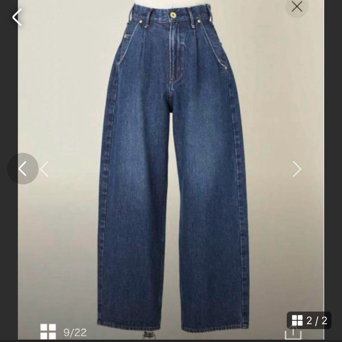 別注】<upper hights for conte>タックデニムパンツ UN|Yahoo 別注】<upper hights for conte>タックデニムパンツ UN|Yahoo