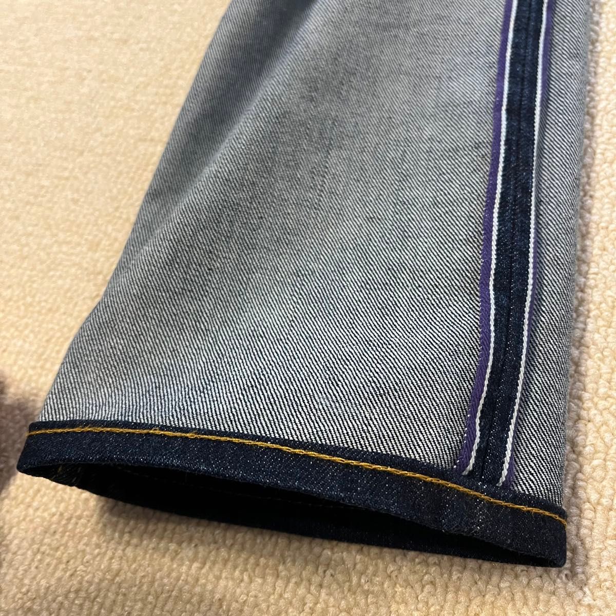 希少 Ralph Lauren Purple Label デニム ポニー刺繍 スリム 希少 Ralph Lauren Purple Label デニム ポニー刺繍 スリム