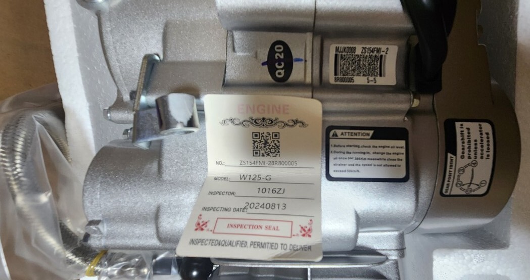 GPX125 横型 ZS154FMI-2 ミニモト モダンワークス カブ モンキー GPX125 横型 ZS154FMI-2 ミニモト モダンワークス カブ モンキー