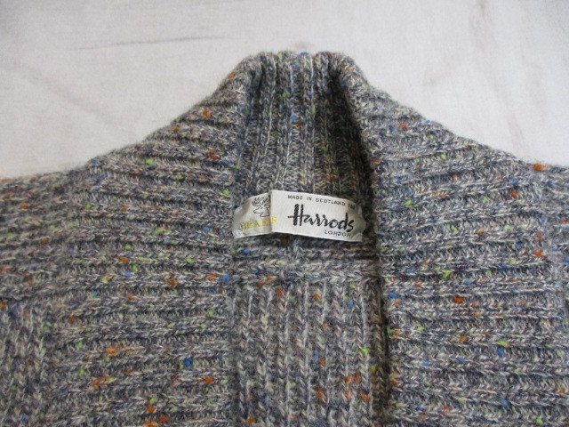 Harrods Harrods BRAEMARnep knitted cardigan ash M