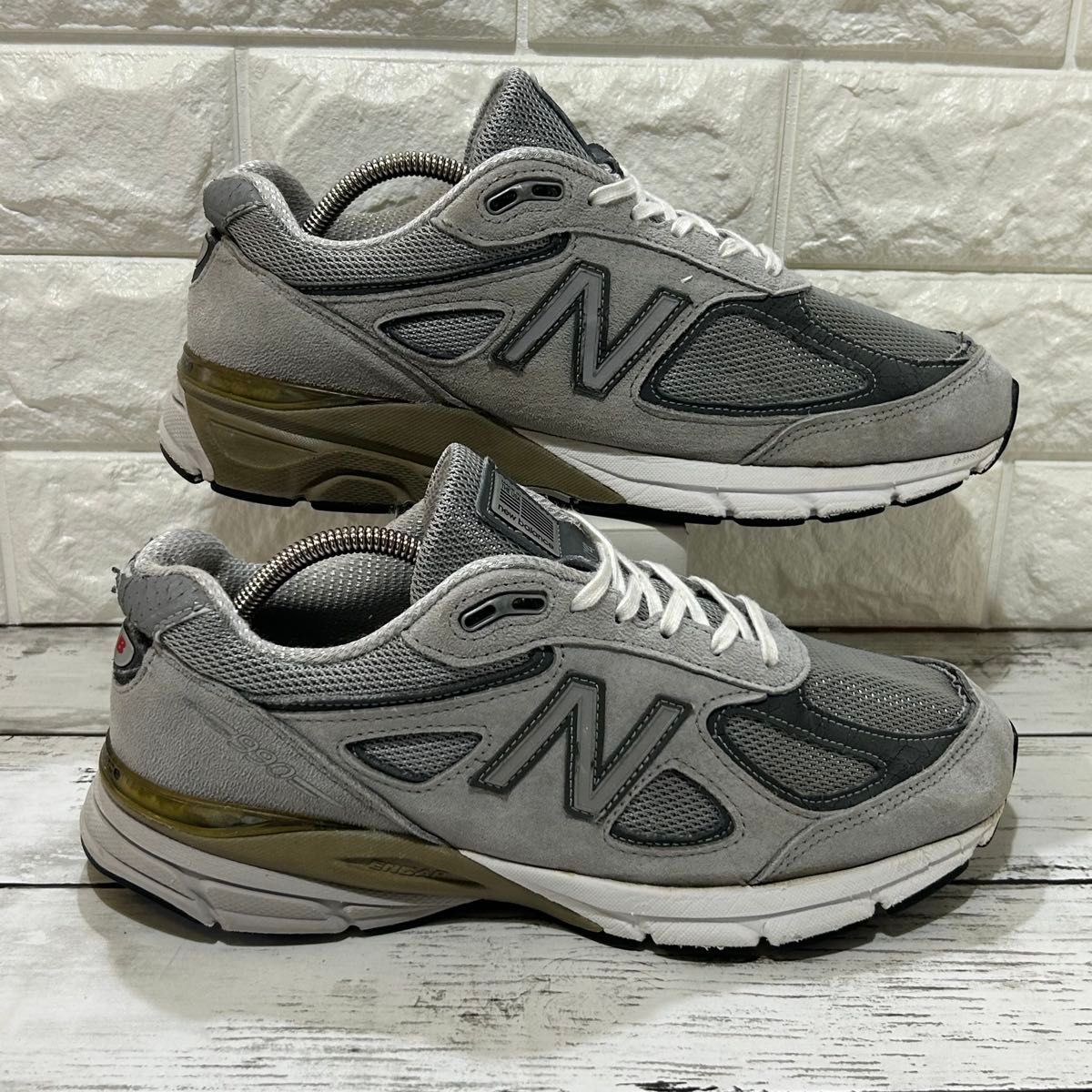 ニューバランス 990V4 made in U S A 25 5cm グレー|Yahoo ニューバランス 990V4 made in U S A 25 5cm グレー|Yahoo