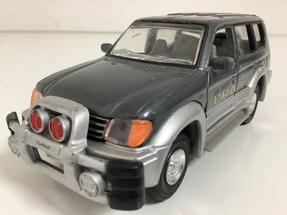 トヨタ 2代目 ランドクルーザー プラド 95W 5ドア TZ TX TS 1996年式~ 1/35 約13.5㎝ Tins Toys プルバックカー ミニカー 送料￥350_ランクルプラド 95W TZ 1/35 約13.5㎝