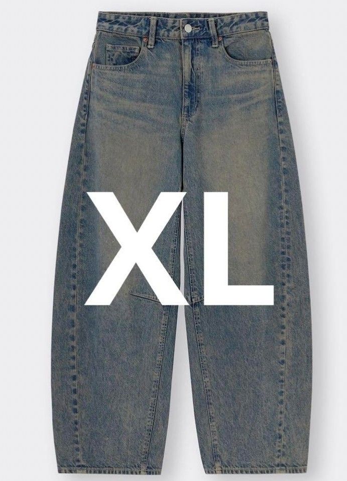 バレルレッグジーンズ(丈標準71 0~75 0cm) XLサイズ 股下71 バレルレッグジーンズ(丈標準71 0~75 0cm) XLサイズ 股下71