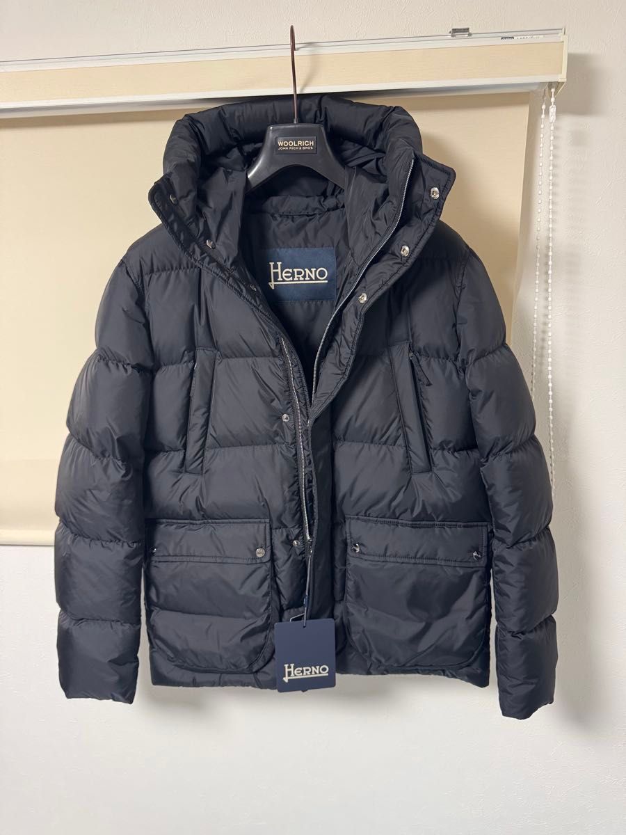 新品未使用 HERNO ダウンジャケット POLAR TECH ミリタリー 新品未使用 HERNO ダウンジャケット POLAR TECH ミリタリー