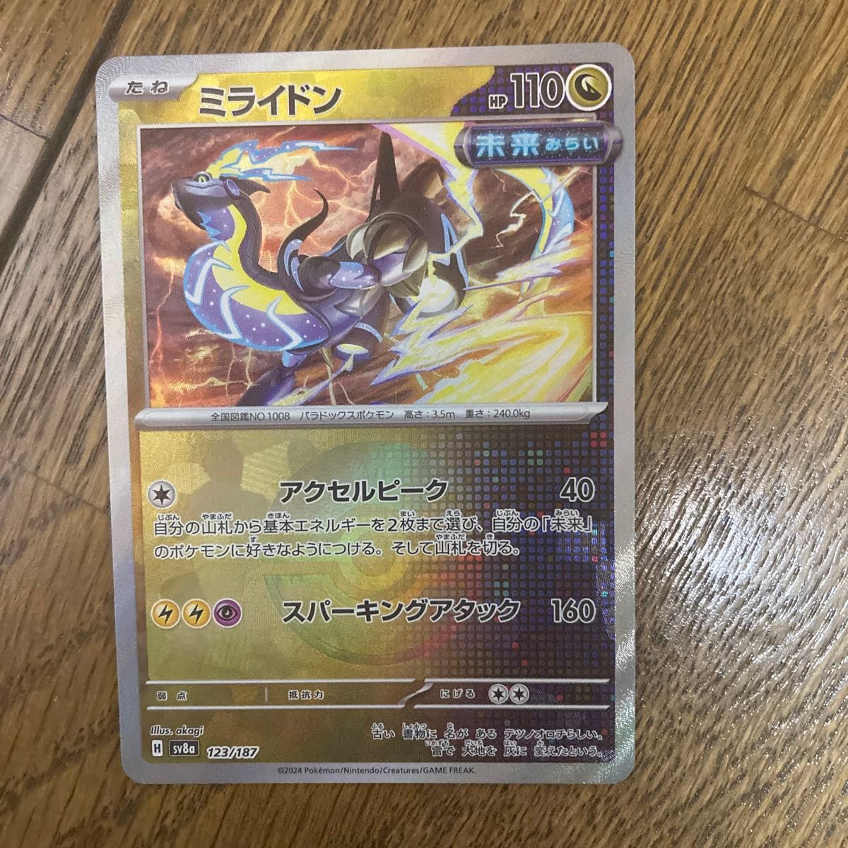 ポケモンカードゲーム テラスタルフェス ミライドン モンスター ポケモンカードゲーム テラスタルフェス ミライドン モンスター