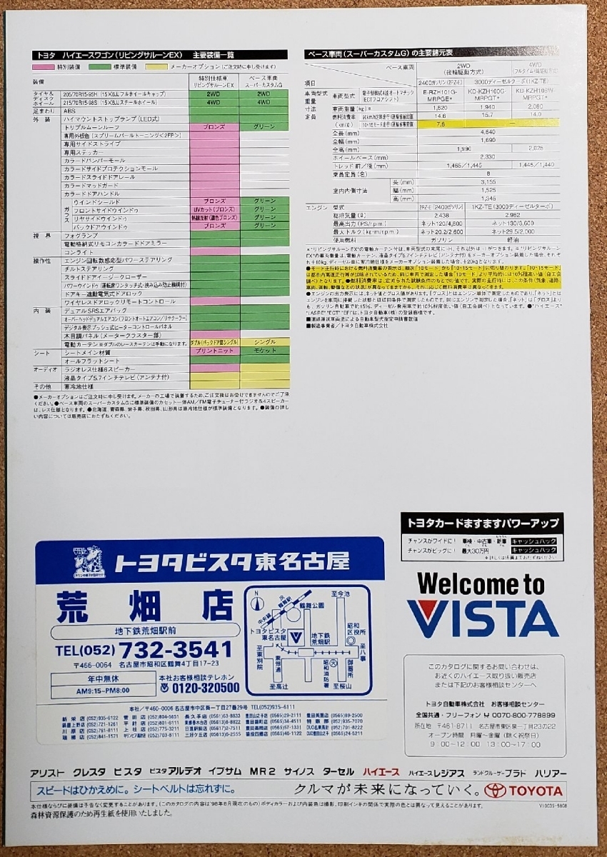 ヤフオク トヨタ ハイエース ワゴン 特別仕様車 リビング ヤフオク トヨタ ハイエース ワゴン 特別仕様車 リビング