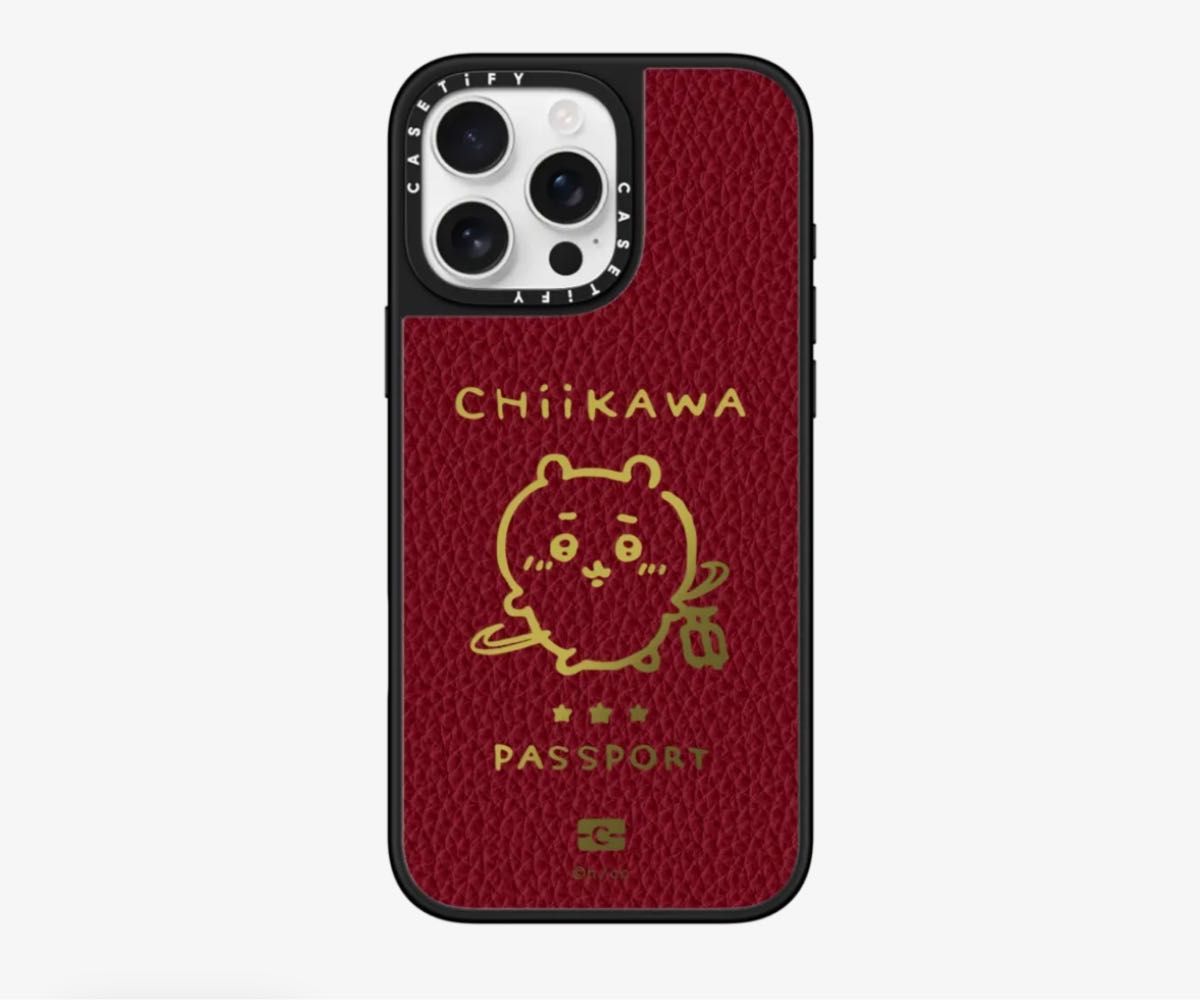 ちいかわ casetify iPhone15 pro ケース パスポート風 日本限定 ちいかわ casetify iPhone15 pro ケース パスポート風 日本限定