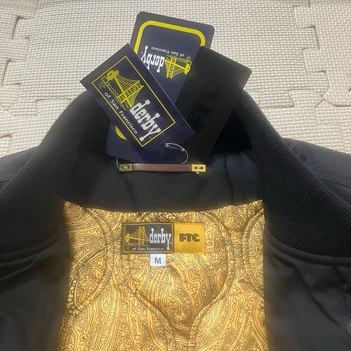 FTC x Derby Of San Francisco 別注 Derby Jacket M 新品 FTC x Derby Of San Francisco 別注 Derby Jacket M 新品