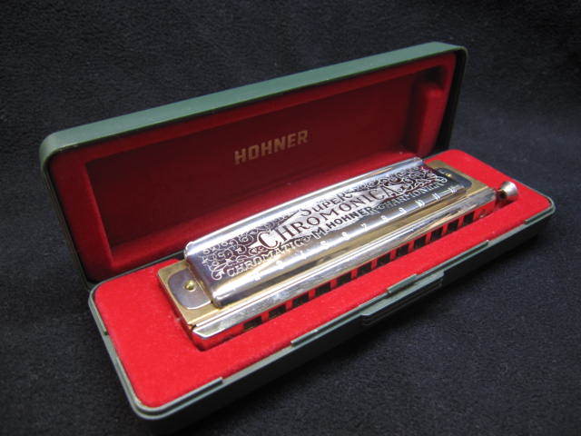 *HOHNER horn na-HROMONICA harmonica Super chromonica270 used **