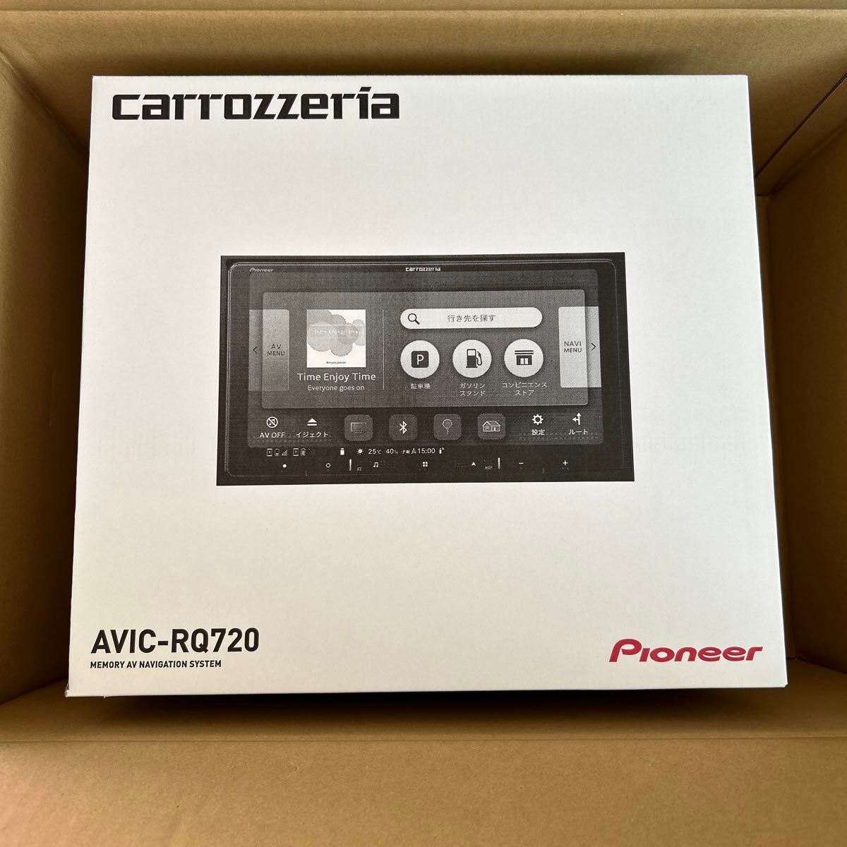 Pioneer AVIC-RQ720 開封済み未使用カロッツェリアナビ Pioneer AVIC-RQ720 開封済み未使用カロッツェリアナビ
