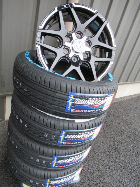 ビッグ割引 WEDS MUDVANCE 04 17x6.5J 38 6-139.7 BK POL GOODYEAR