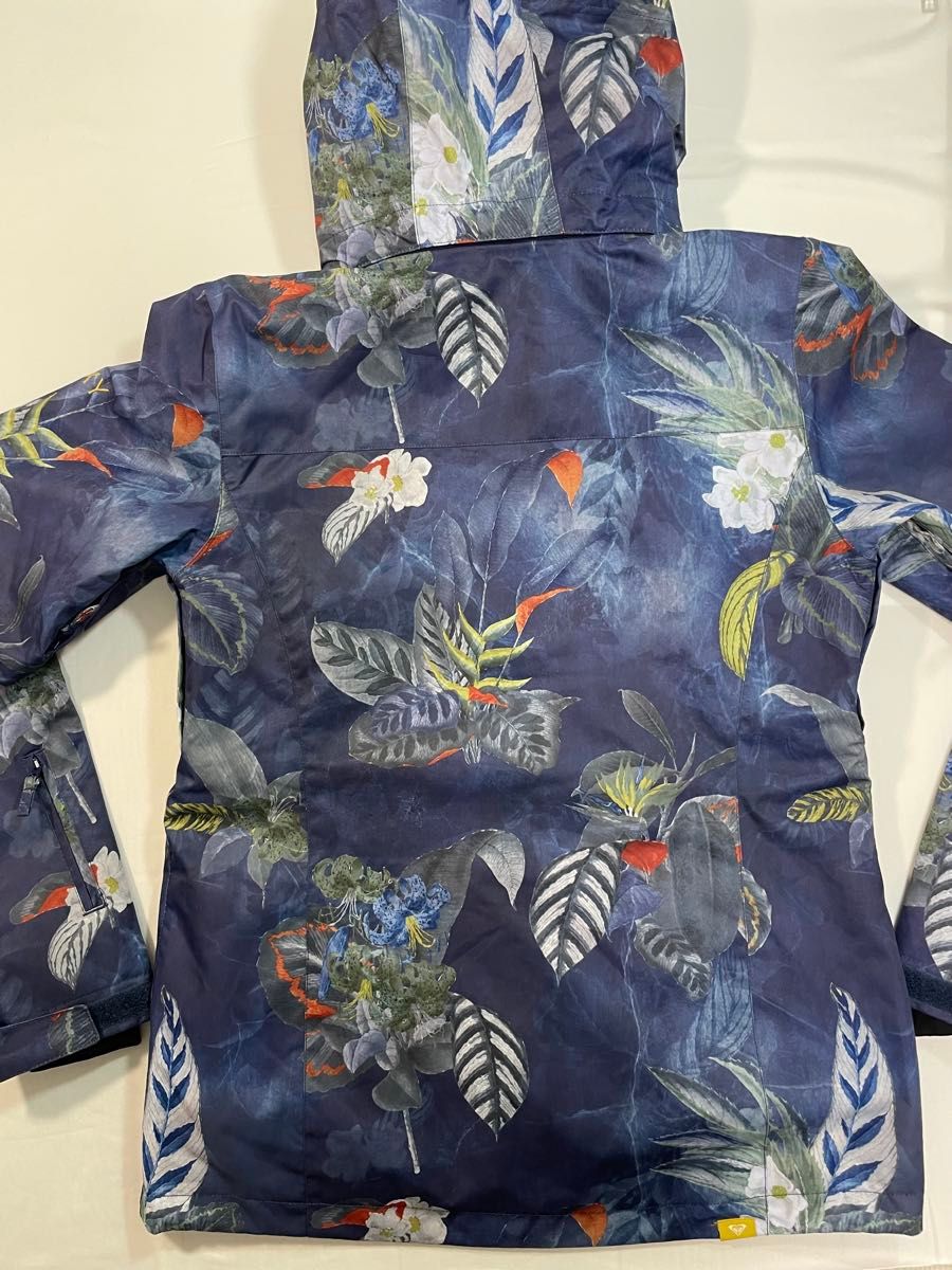 美品 ROXY ロキシー スノーボードウェア ジャケット 花柄 美品 ROXY ロキシー スノーボードウェア ジャケット 花柄