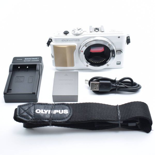 B#5705 OLYMPUS ミラーレス一眼 PEN Lite E-PL5 ボディ ホワイト B#5705 OLYMPUS ミラーレス一眼 PEN Lite E-PL5 ボディ ホワイト