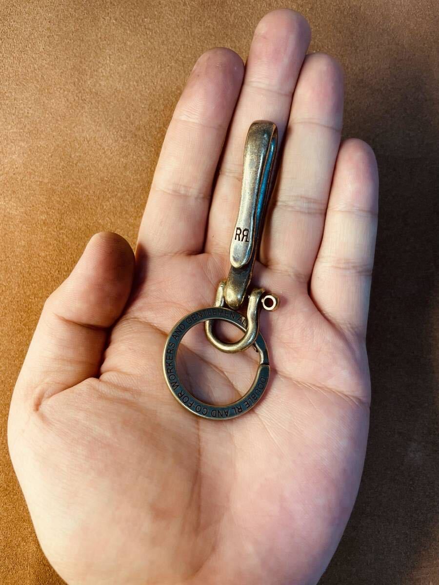 RRL キーフック キーホルダー ブラス 真鍮 古着 ヴィンテージ RRL キーフック キーホルダー ブラス 真鍮 古着 ヴィンテージ