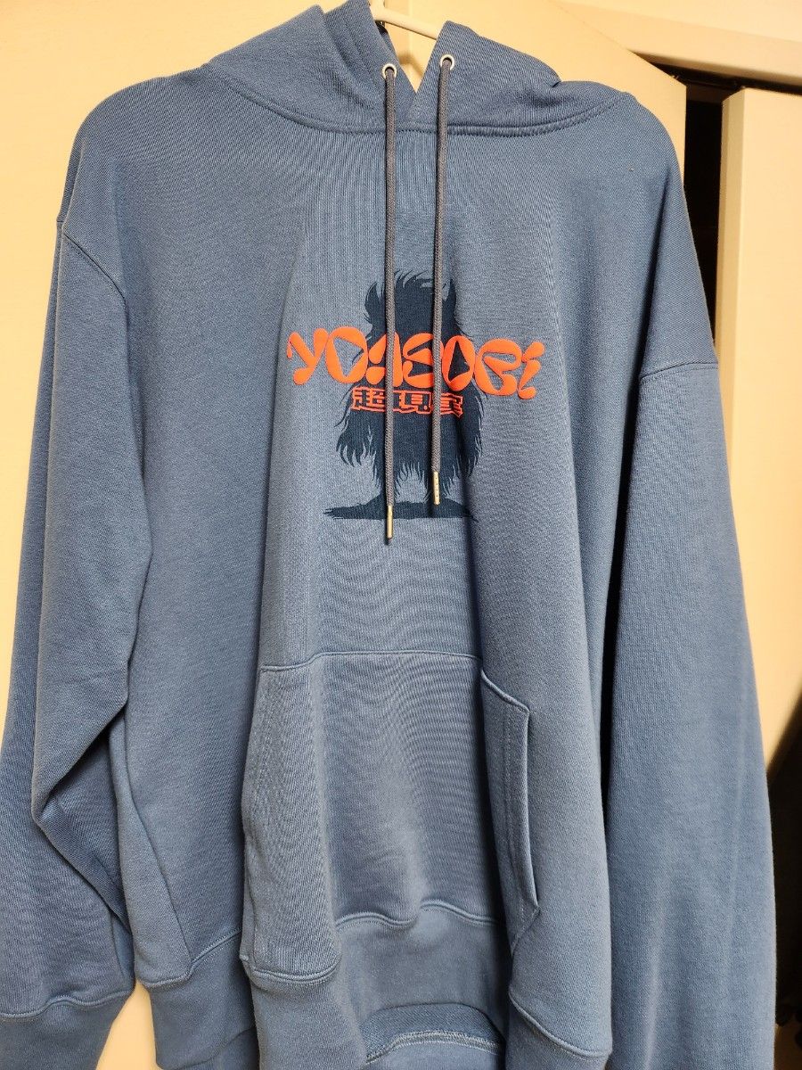 【ほぼ新品】YOASOBI 超現実ライブグッズ 超現実Hoodie フーディー パーカー Lサイズ ブルー 【ほぼ新品】YOASOBI 超現実ライブグッズ 超現実Hoodie フーディー パーカー Lサイズ ブルー