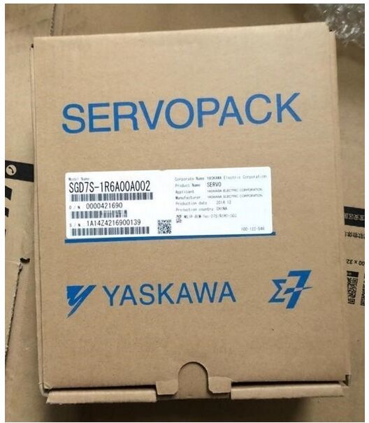 即納】 新品 YASKAWA 安川電機 SGD7S-1R6A00A002 サーボモーター 6ケ月 