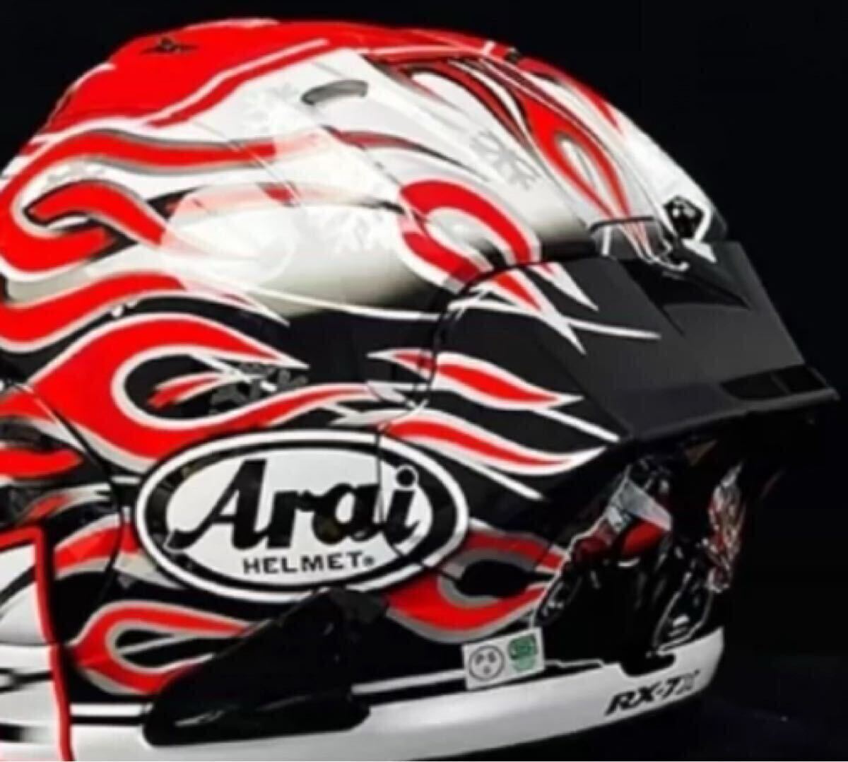 M/Lサイズ】ARAI RX-7X HAGAハガ レーシングスポイラー M/Lサイズ】ARAI RX-7X HAGAハガ レーシングスポイラー