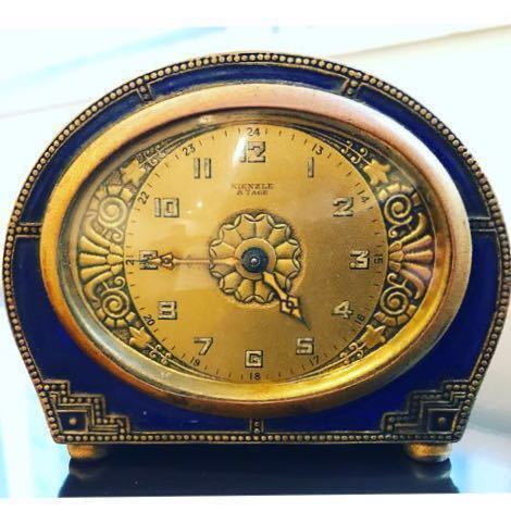 貴重 豪華 ドイツの名門 Kienzle キンツレ 手巻き式置時計 ドイツ製 Reuge エナメル Product Details Yahoo Auctions Japan Proxy Bidding And Shopping Service From Japan