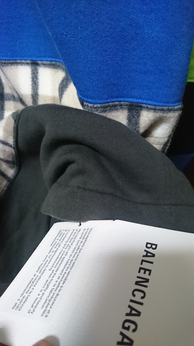 BALENCIAGA オーバーサイズ ハーフジップ プルオーバー vetements