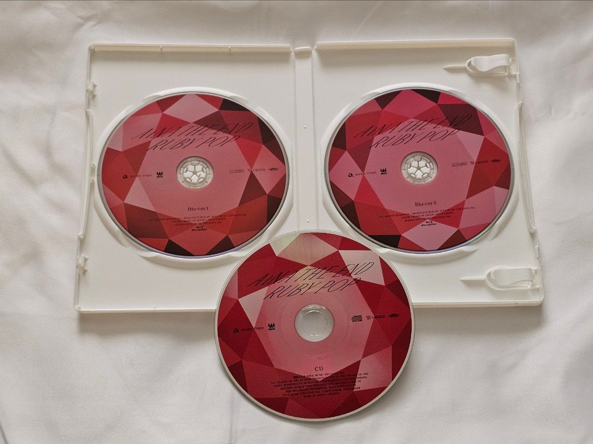 アイナ・ジ・エンド RUBY POP 初回生産限定盤 CD+2Blu-rayのみ アイナ・ジ・エンド RUBY POP 初回生産限定盤 CD+2Blu-rayのみ