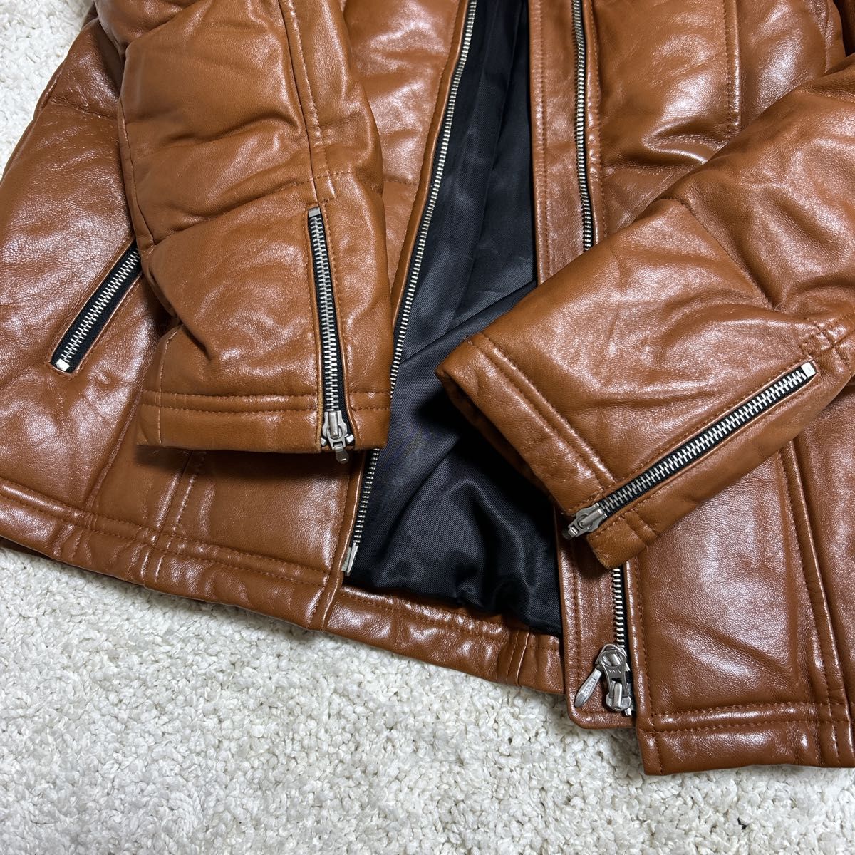 希少 Odin leather collection レザージャケット ダウン 希少 Odin leather collection レザージャケット ダウン