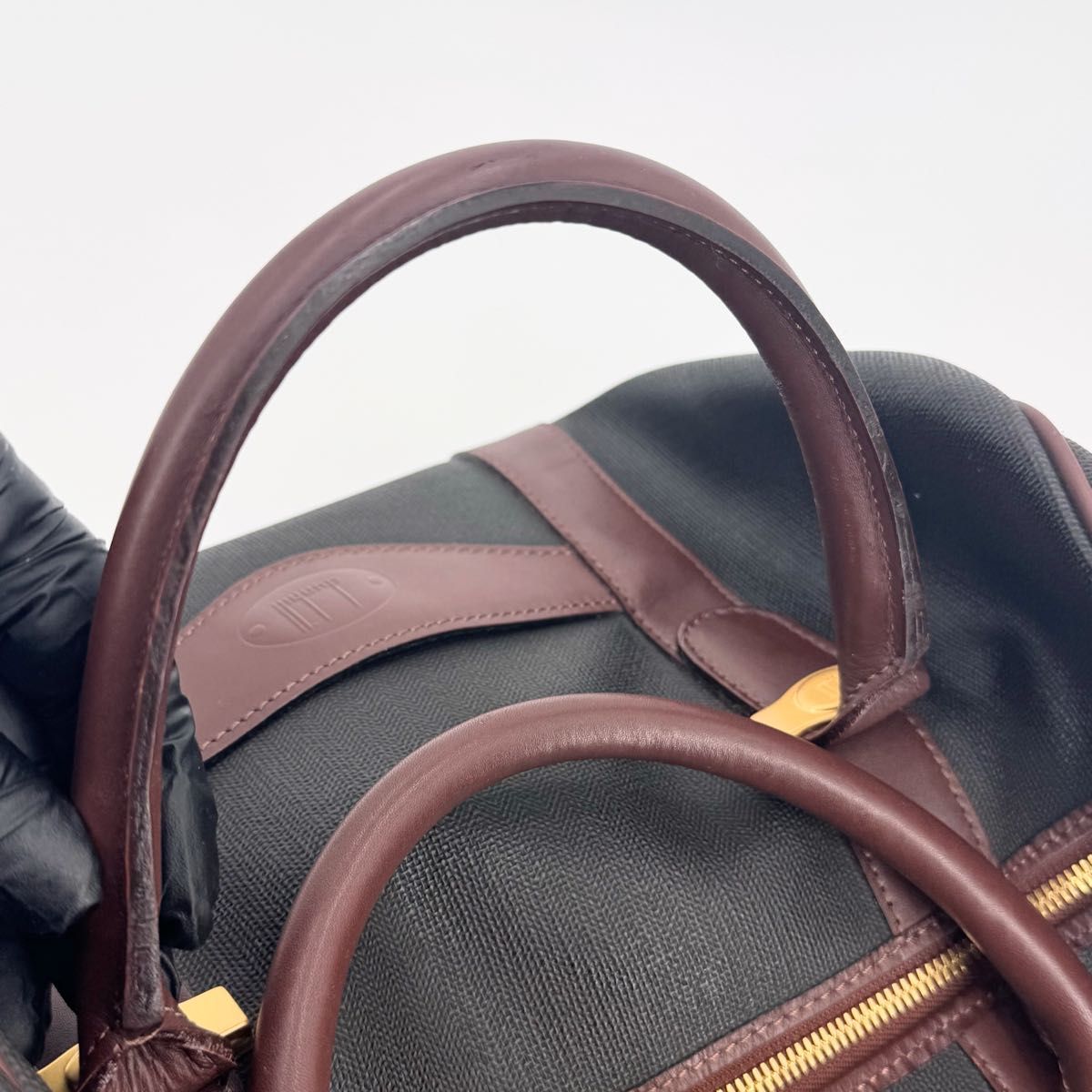 dunhill ダンヒル ボストンバッグ PVC レザー ミニボストン dunhill ダンヒル ボストンバッグ PVC レザー ミニボストン