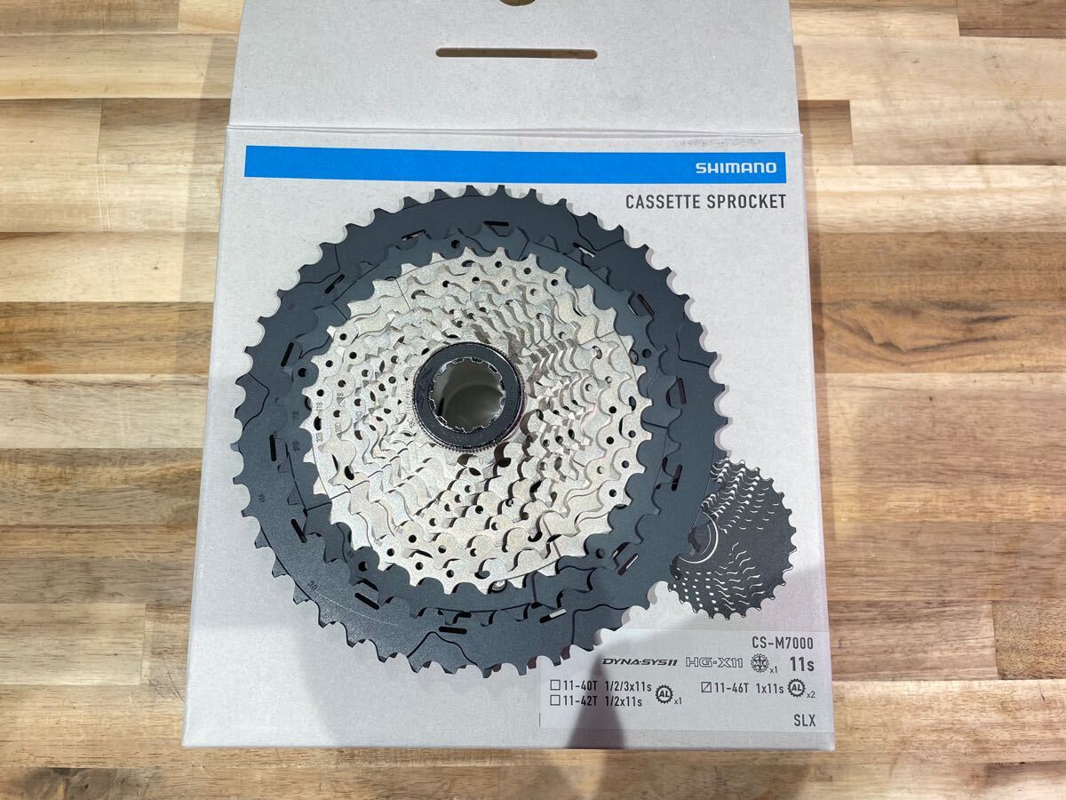 ■未使用品■SHIMANO シマノ SLX CS-M7000 11s 11-46T カセットスプロケット ロードバイク パーツ アクセサリー P1921