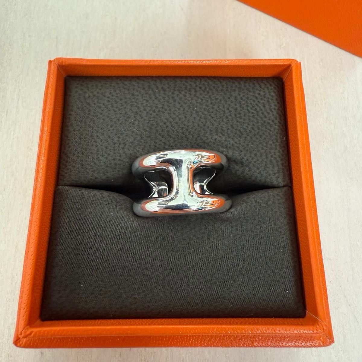 新品未使用】HERMES エルメス オスモズ PM リング 指輪 50サイズ 新品未使用】HERMES エルメス オスモズ PM リング 指輪 50サイズ