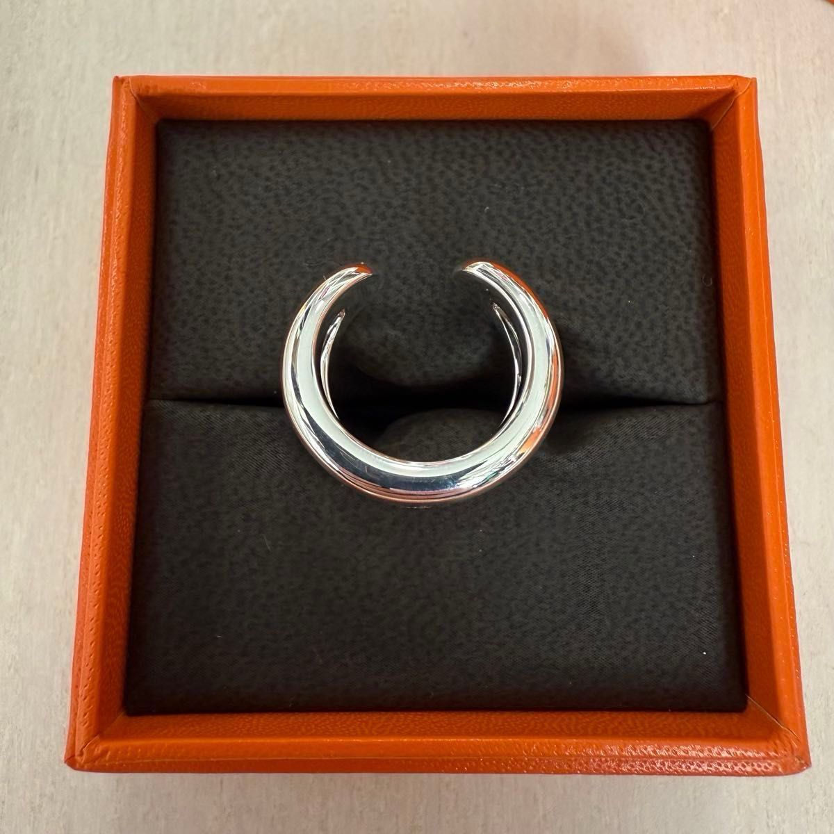 新品未使用】HERMES エルメス オスモズ PM リング 指輪 50サイズ 新品未使用】HERMES エルメス オスモズ PM リング 指輪 50サイズ