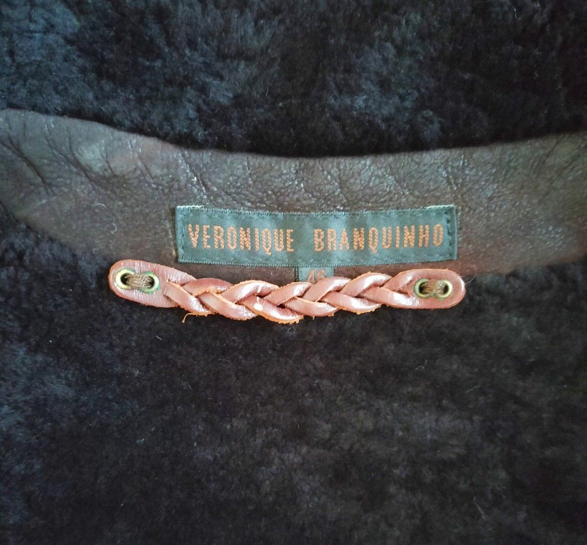 VERONIQUE BRANQUINHOブラックスエードジャケット38 VERONIQUE BRANQUINHOブラックスエードジャケット38 - メルカリ