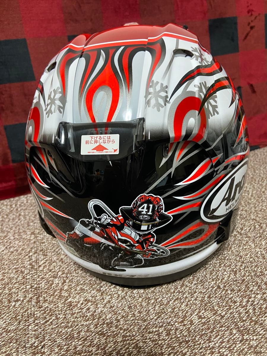 ARAI アライ フルフェイス ヘルメット RX-7X ハガ 芳賀 HAGA M ARAI アライ フルフェイス ヘルメット RX-7X ハガ 芳賀 HAGA M
