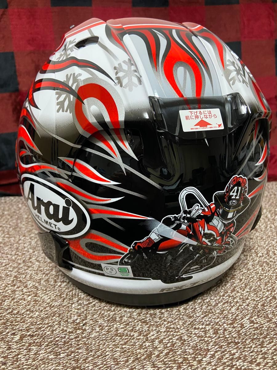 ARAI アライ フルフェイス ヘルメット RX-7X ハガ 芳賀 HAGA M ARAI アライ フルフェイス ヘルメット RX-7X ハガ 芳賀 HAGA M