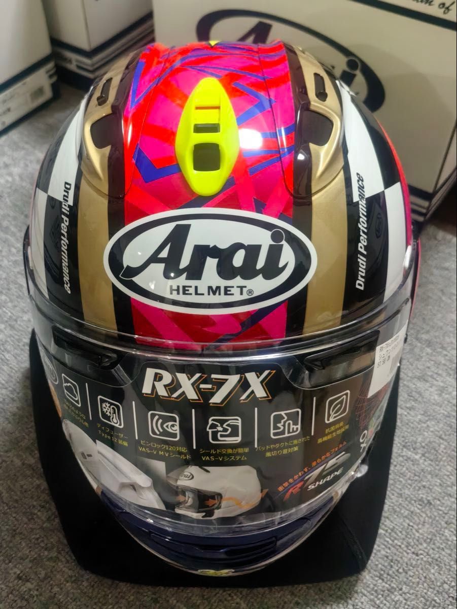 アライ シュアンツ ヘルメット 59〜60サイズ アライ Arai RX-7Xシュワンツ30周年 SCHWANTZ 30th M (57-58cm