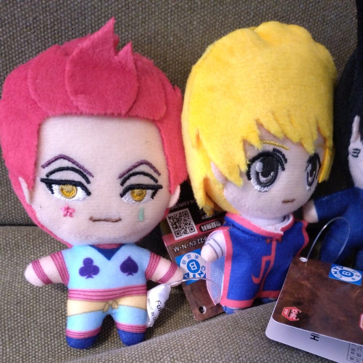 HUNTER×HUNTER ハンターハンター マスコット ぬいぐるみ 人形 5 HUNTER×HUNTER ハンターハンター マスコット ぬいぐるみ 人形 5