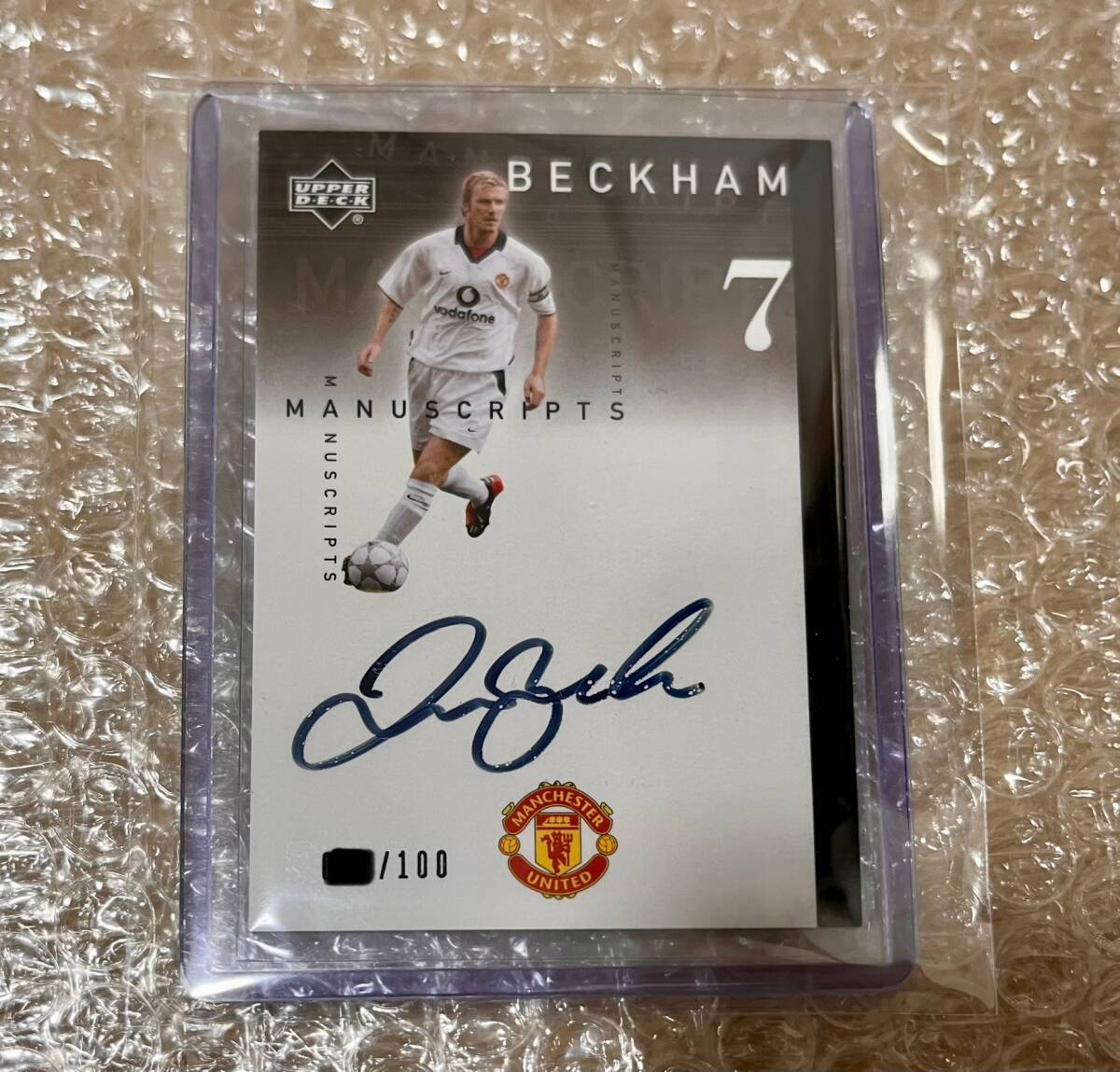 2002 Upper Deck Manchester United 【David Beckham デビッド 2002 Upper Deck Manchester United 【David Beckham デビッド