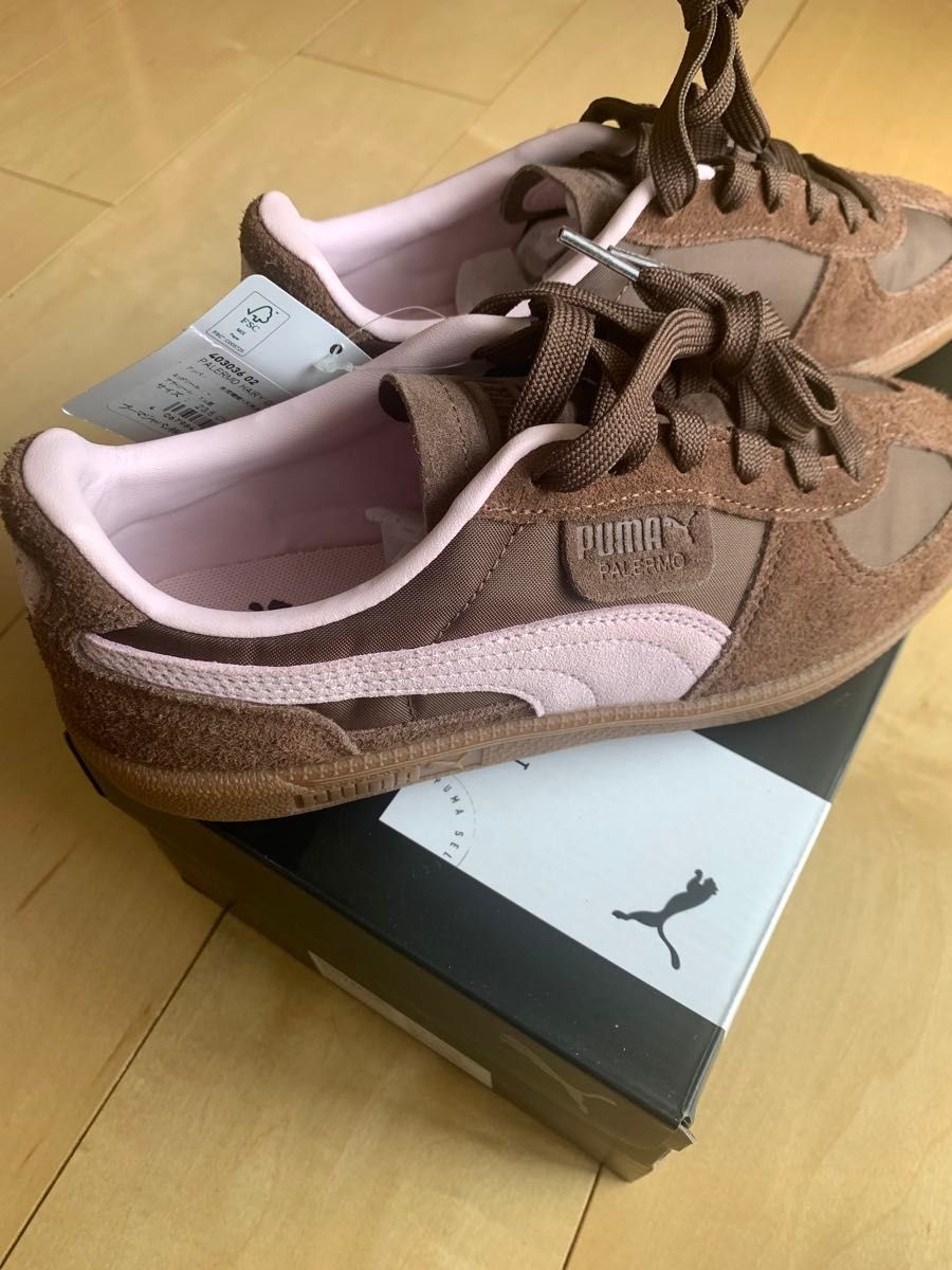 PUMA 百々千晴 ABC MART 45周年限定モデル パレルモヘアリー PUMA 百々千晴 ABC MART 45周年限定モデル パレルモヘアリー