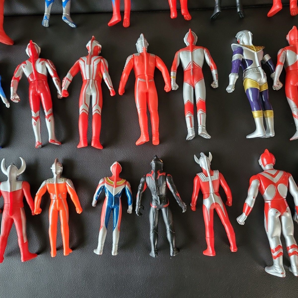 値下げ!ウルトラマンソフビ人形 48体 ウルトラマン フィギュア 大量セット ソフビ48体 フィギュア