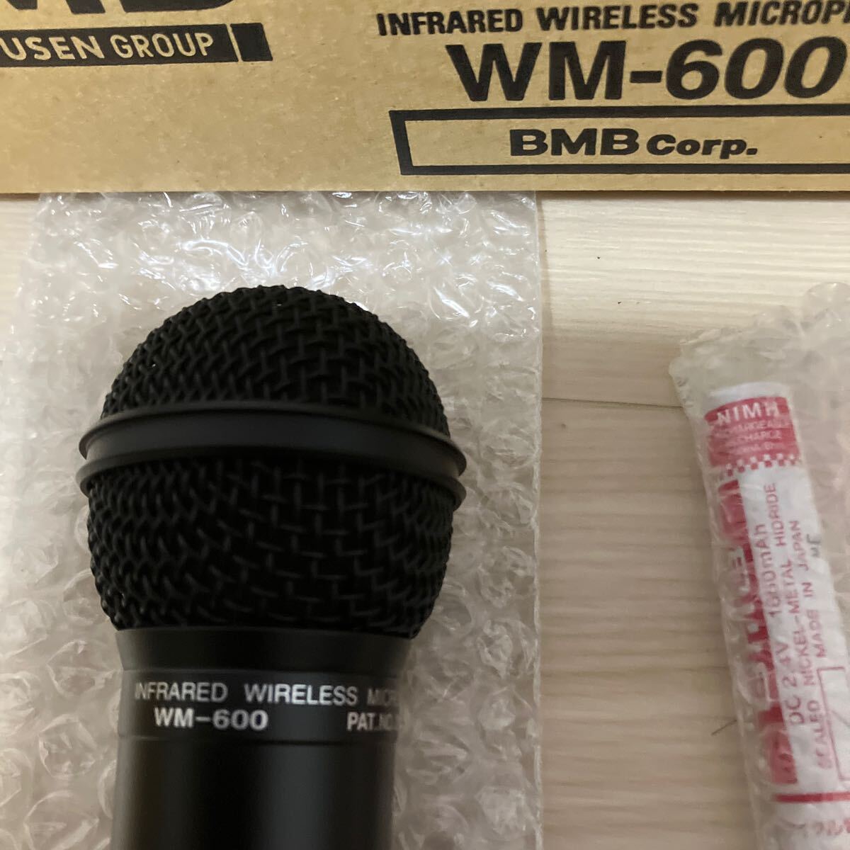 JOYSOUND/UGA/BMB/WM-600/赤外線ワイヤレスマイク/新品 JOYSOUND/UGA/BMB/WM-600/赤外線ワイヤレスマイク/新品