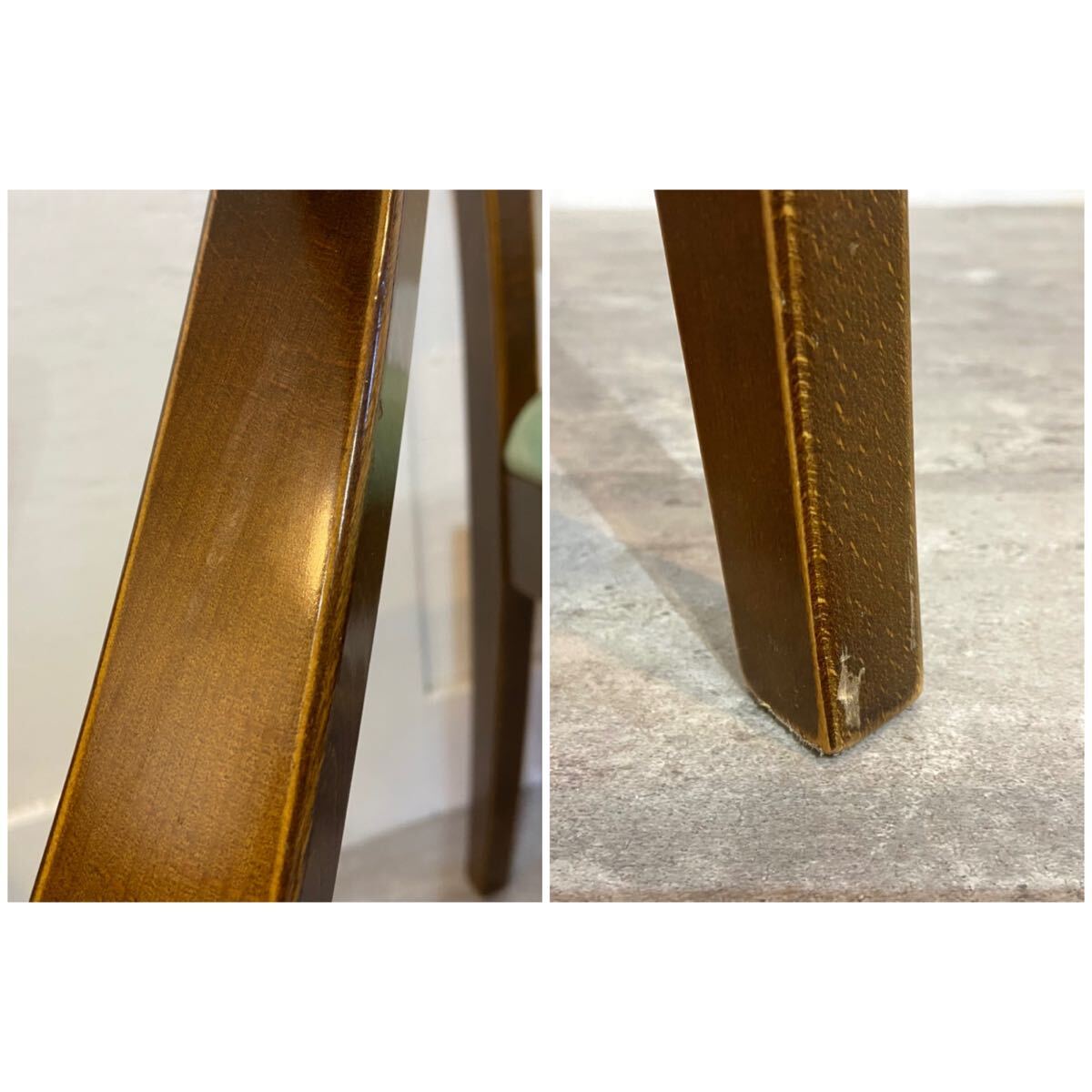 □パリの雑貨屋 F34 ダイニングチェア 1脚 木製椅子 □パリの雑貨屋 F34 ダイニングチェア 1脚 木製椅子