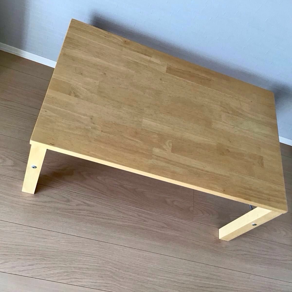 無印良品 MUJI ローテーブル 折りたたみ 天然木 折脚 テーブル 無印良品 MUJI ローテーブル 折りたたみ 天然木 折脚 テーブル