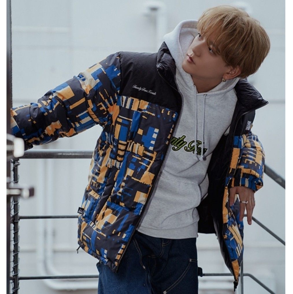 FIRST DOWN USA x 24 Karats コラボ リバーシブル バブルダウン FIRST DOWN USA x 24 Karats コラボ リバーシブル バブルダウン