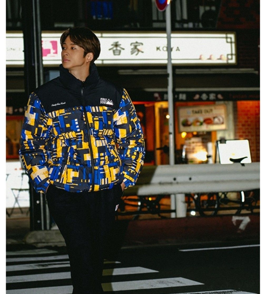FIRST DOWN USA x 24 Karats コラボ リバーシブル バブルダウン FIRST DOWN USA x 24 Karats コラボ リバーシブル バブルダウン