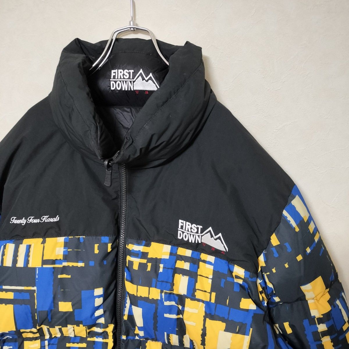 FIRST DOWN USA x 24 Karats コラボ リバーシブル バブルダウン FIRST DOWN USA x 24 Karats コラボ リバーシブル バブルダウン