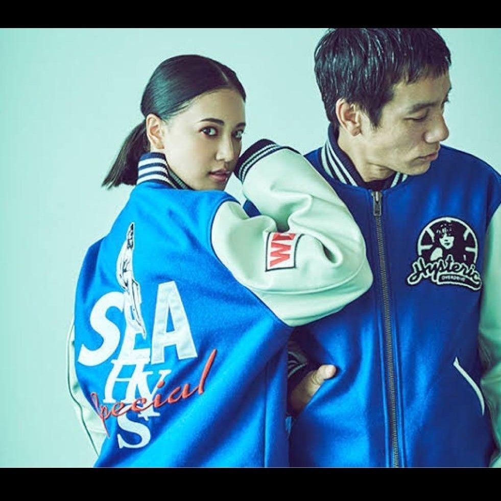 WIND AND SEA × Hysteric Glamour スタジャン S ウィンダンシー WIND AND SEA × Hysteric Glamour スタジャン S ウィンダンシー