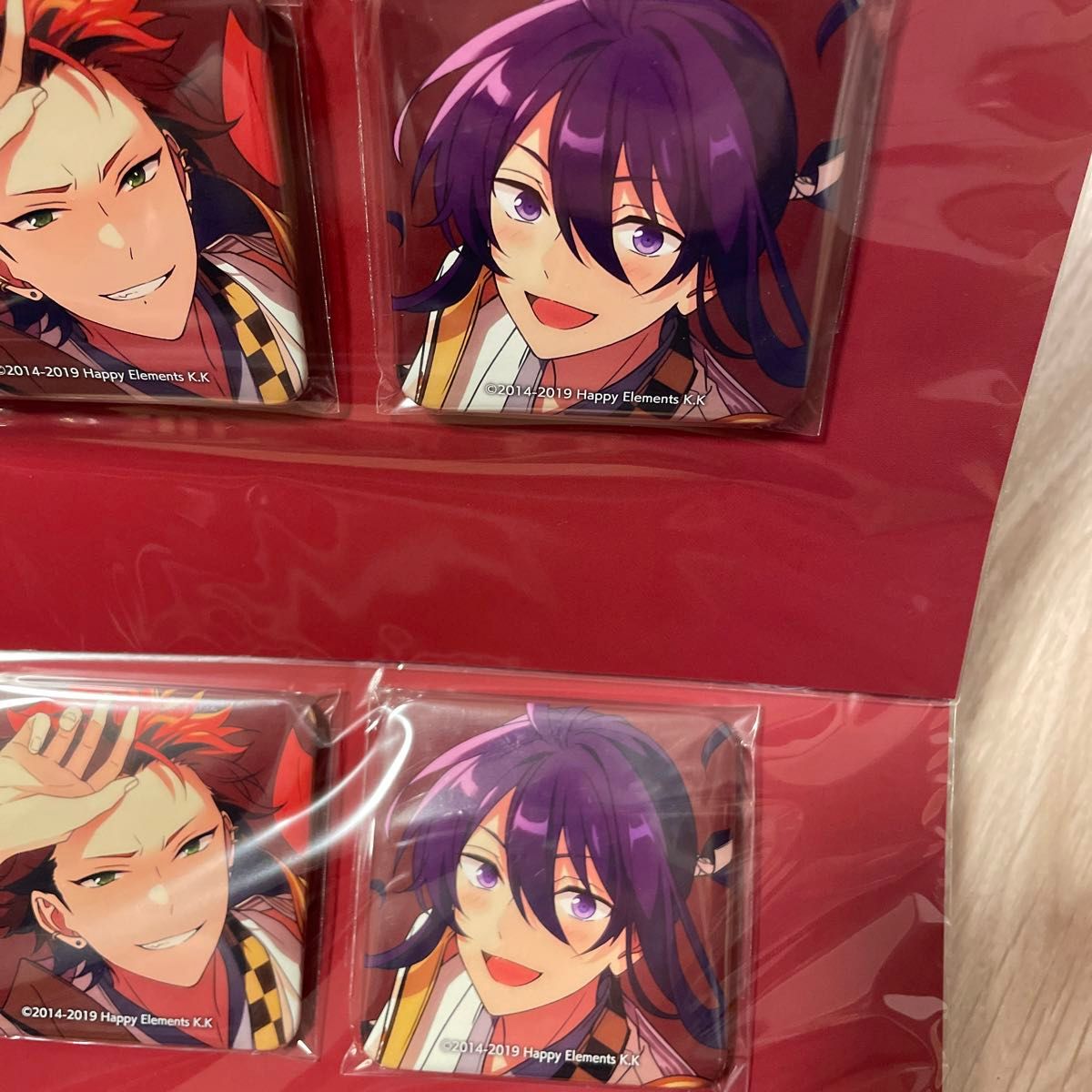 あんスタ valkyrie TRIP スクエア缶バッジ - ピンズ・ピンバッジ あんスタ valkyrie TRIP スクエア缶バッジ - ピンズ・ピンバッジ