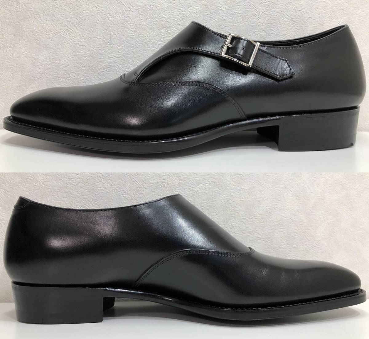 新品】三陽山長 シングルモンク 修之介 サイズ7sanyoyamacho 新品】三陽山長 シングルモンク 修之介 サイズ7sanyoyamacho