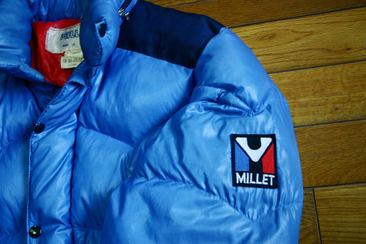 ビンテージ MILLET ミレー80sダウンジャケット フランス製 ビンテージ MILLET ミレー80sダウンジャケット フランス製